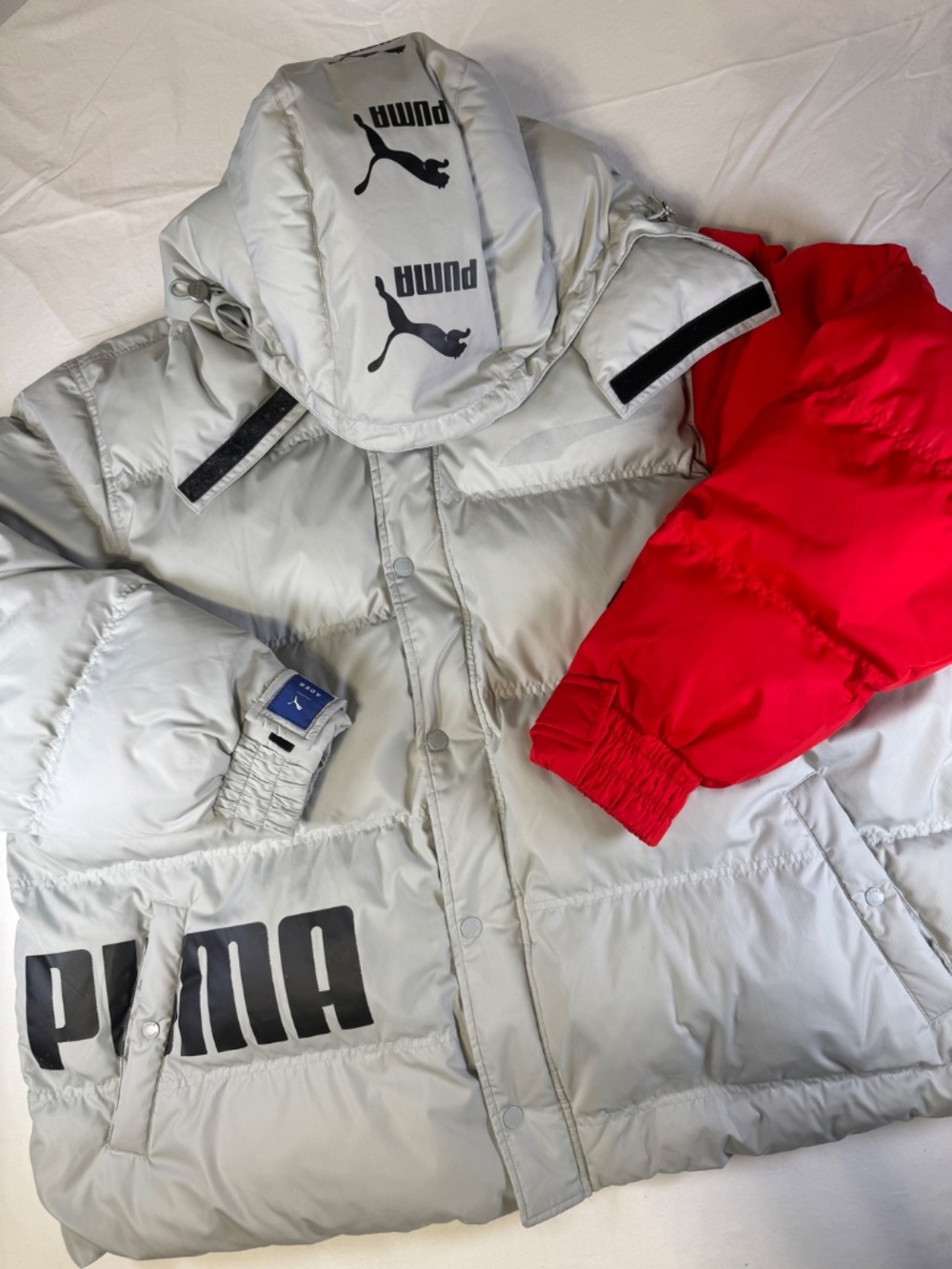 PUMA‎ x ADER ERROR Puffer Down Jacket Men's Size XL - Picture 3 of 12